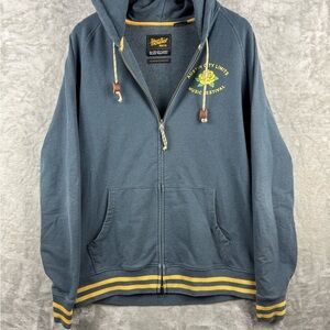 Howler Bros Hoodie Yellow Rose Collection Austin City Limits Full Zip Mens Large